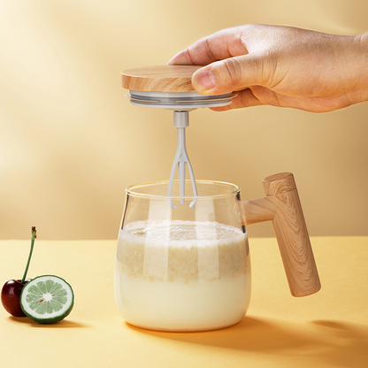 Self Stirring And Heating Mug
