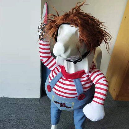 Chucky Halloween Dog Costume