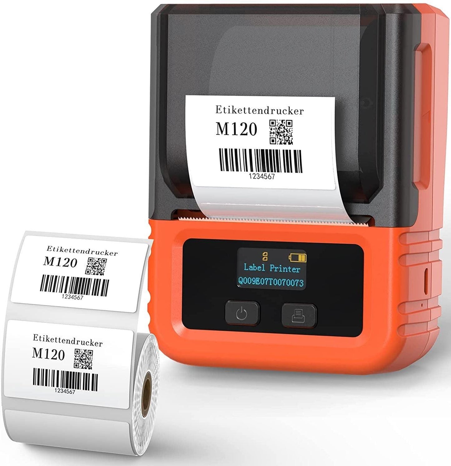 Portable Mini Thermal Printer - Memo And Label Printer