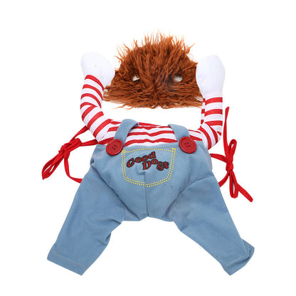 Chucky Halloween Dog Costume