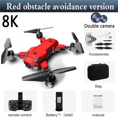 Drone Aerial Photography Of Automatic Obstacle Avoidance Uav