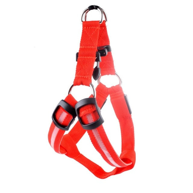 Led Glowing Dog Harness