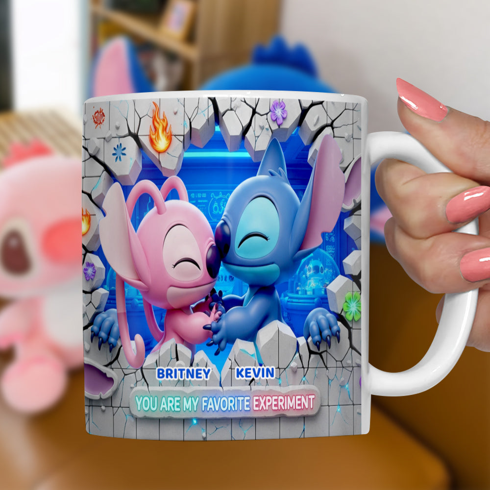 Cartoon Couple Coffee Mug - Personalized Gifts For Couple 04ohdt050625