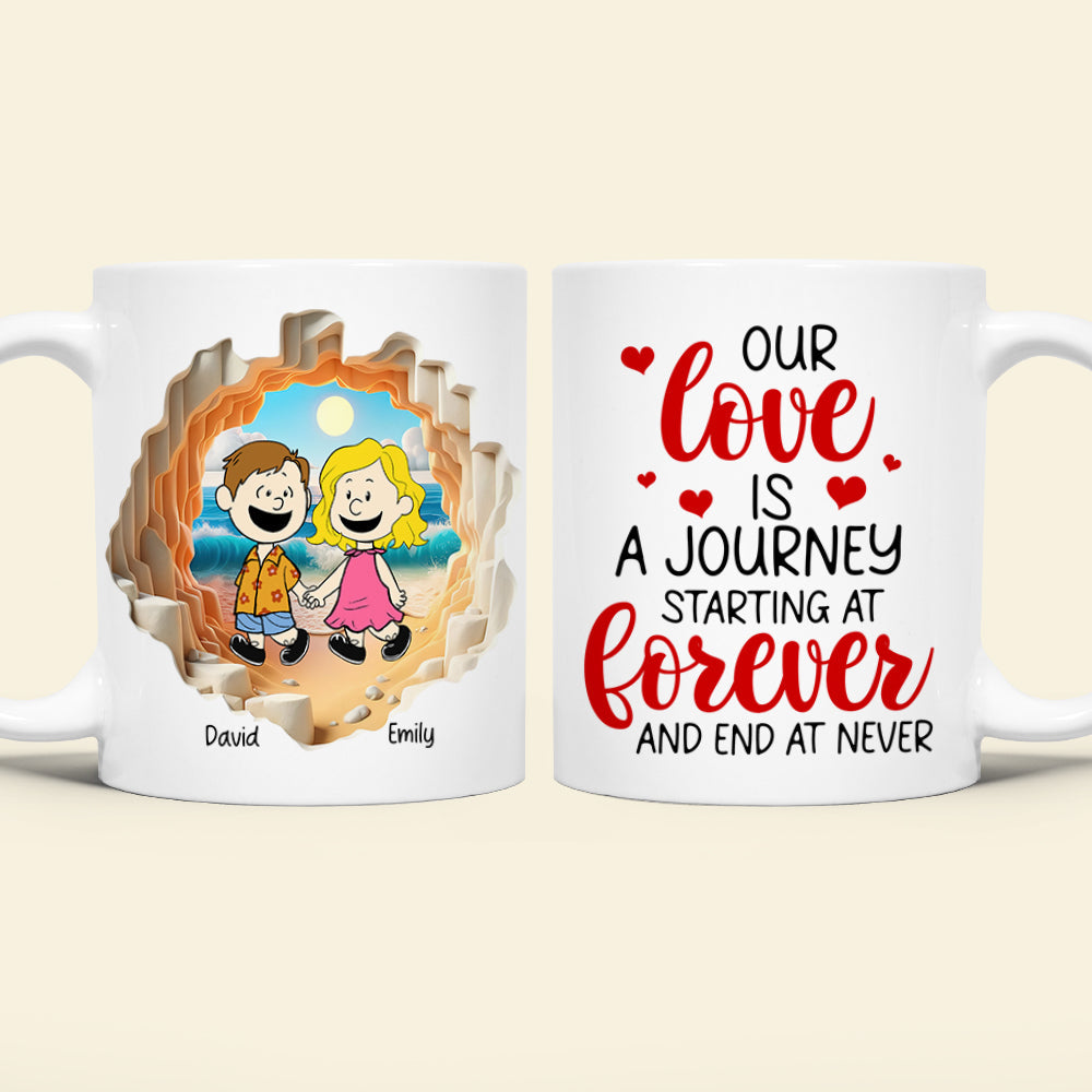 Personalized Gifts For Couple Coffee Mug 01kaqn040125hh Couple Hand In Hand