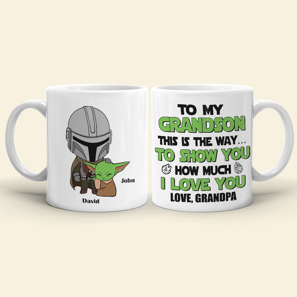 Gift For Grandchild Personalized Grandpa Coffee Mug 05HTTN280723HH