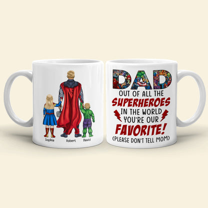 Father's Day DR-WHM-01dnqn2804tm Personalized Coffee Mug