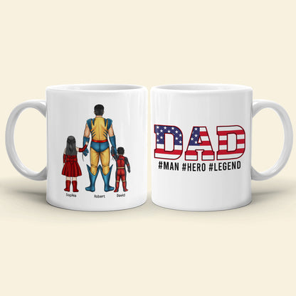 The Legend Dad Personalized Coffee Mug DR-WHM-04dnqn040523TM