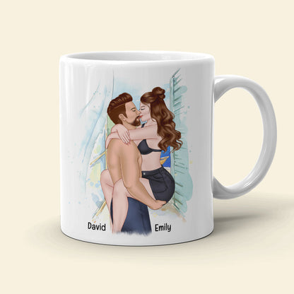 You're A Dilf, Father's Day Gift For Husband, Personalized Coffee Mug