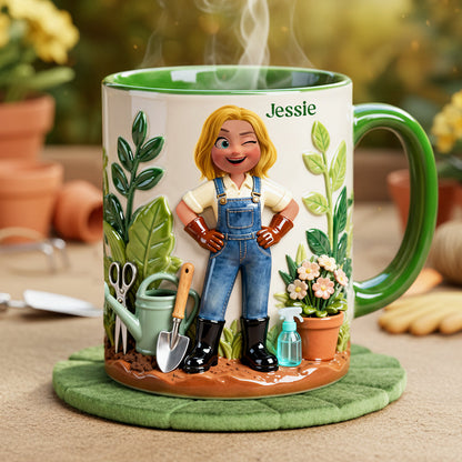 Gardening Coffee Accent Mug - Personalized Gifts For Garden Lovers 01kita130126