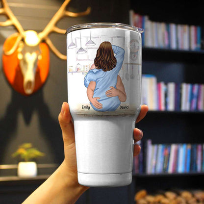 You Give Me A Boner, Couple Make Love White Mug