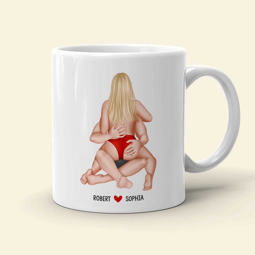 Romantic Couple, I Just Want You To Be Happy, Personalized Coffee Mug, Couple Gifts, Gifts For Him, Gifts For Her