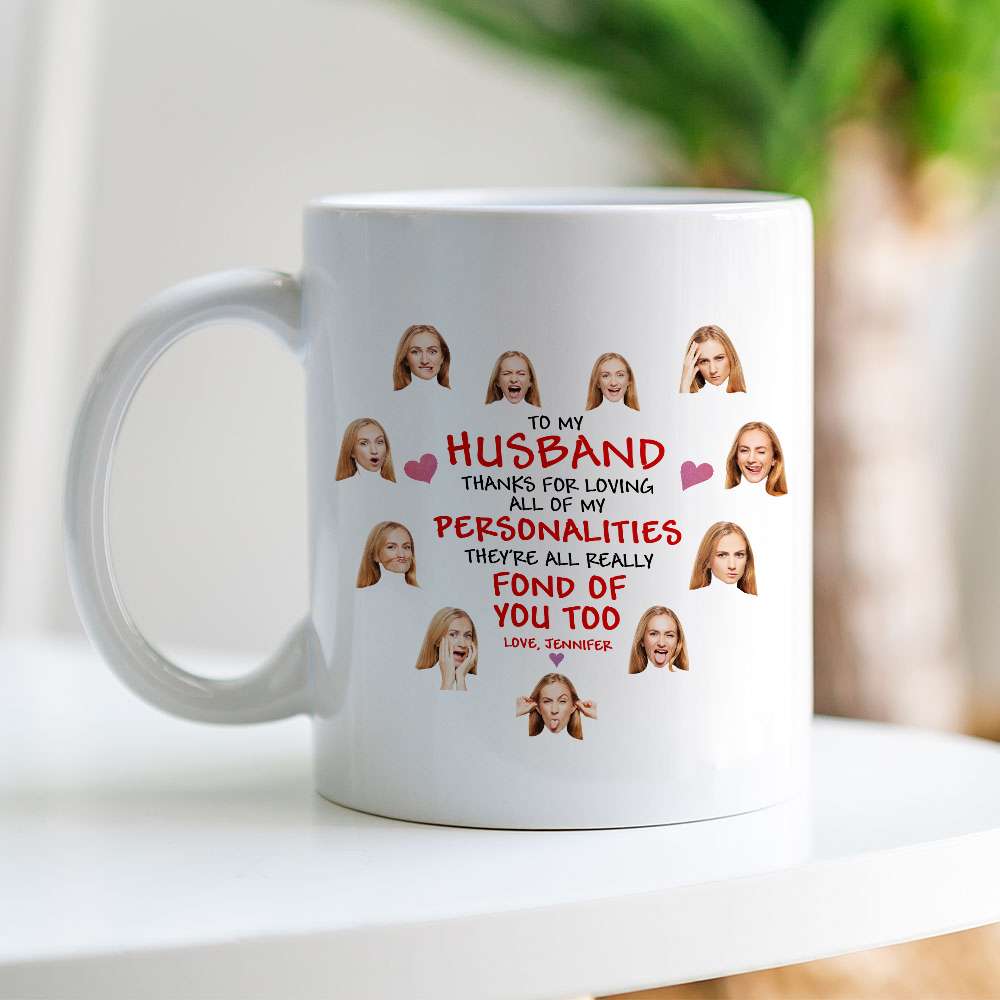 Custom Photo Gift For Husband Mug To My Husband