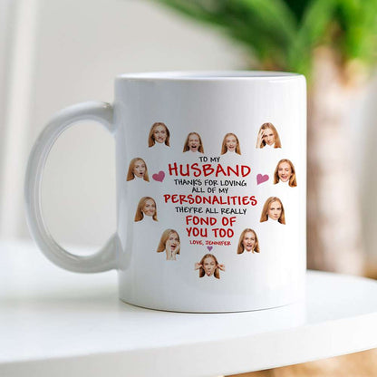 Custom Photo Gift For Husband Mug To My Husband
