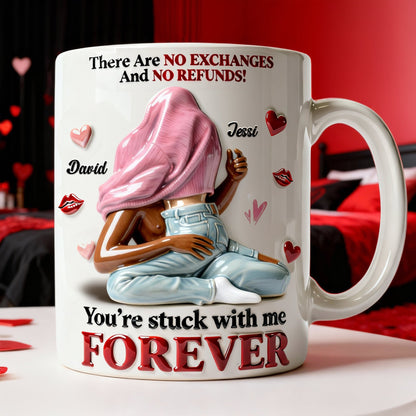 Playful Couple Coffee Mug - Personalized Gifts For Couple 04nalu090126