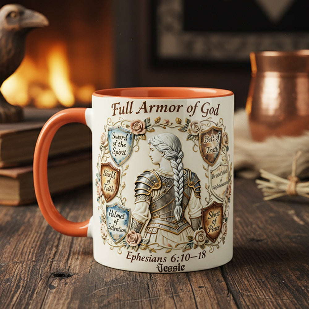 Armor Of God Coffee Accent Mug - Personalized Gifts For Christian 03pata261225