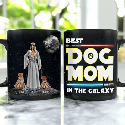 Personalized Gifts For Dad Coffee Mug Best Dog Dad In The Galaxy 012QHTH210324DAHHHG