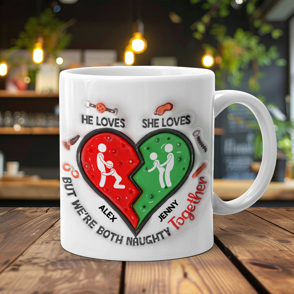 Personalized Gifts For Couple Coffee Mug Funny Couple 02OHMH121224
