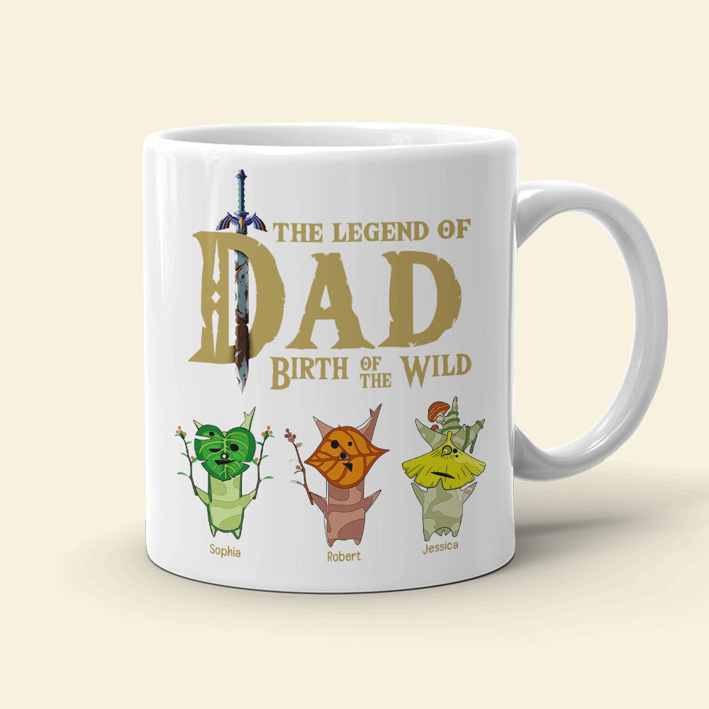 Legend Of Dad 07NAQN310523 Personalized Family Gaming Mug