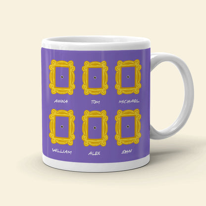 Daddy We'll Be There For You Personalized White Mug,Gift For Dad