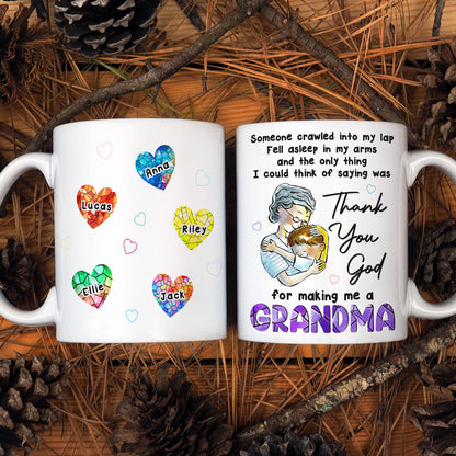 Personalized Gifts For Grandma Coffee Mug 03ACDT020824