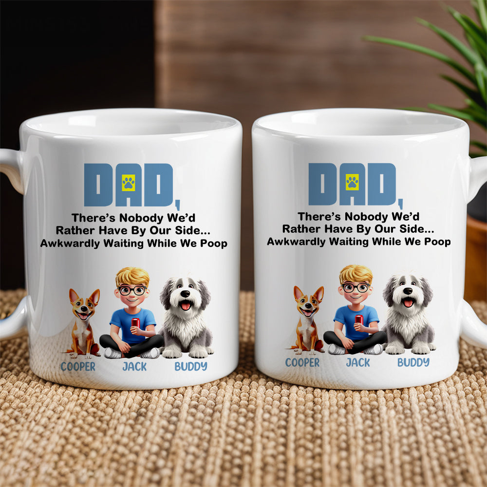 Personalized White Ceramic Mug - Custom Gift Cup