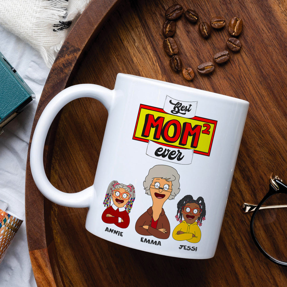 Personalized Gifts For Mom Coffee Mug Best Mom Ever 04TOLU250225HG