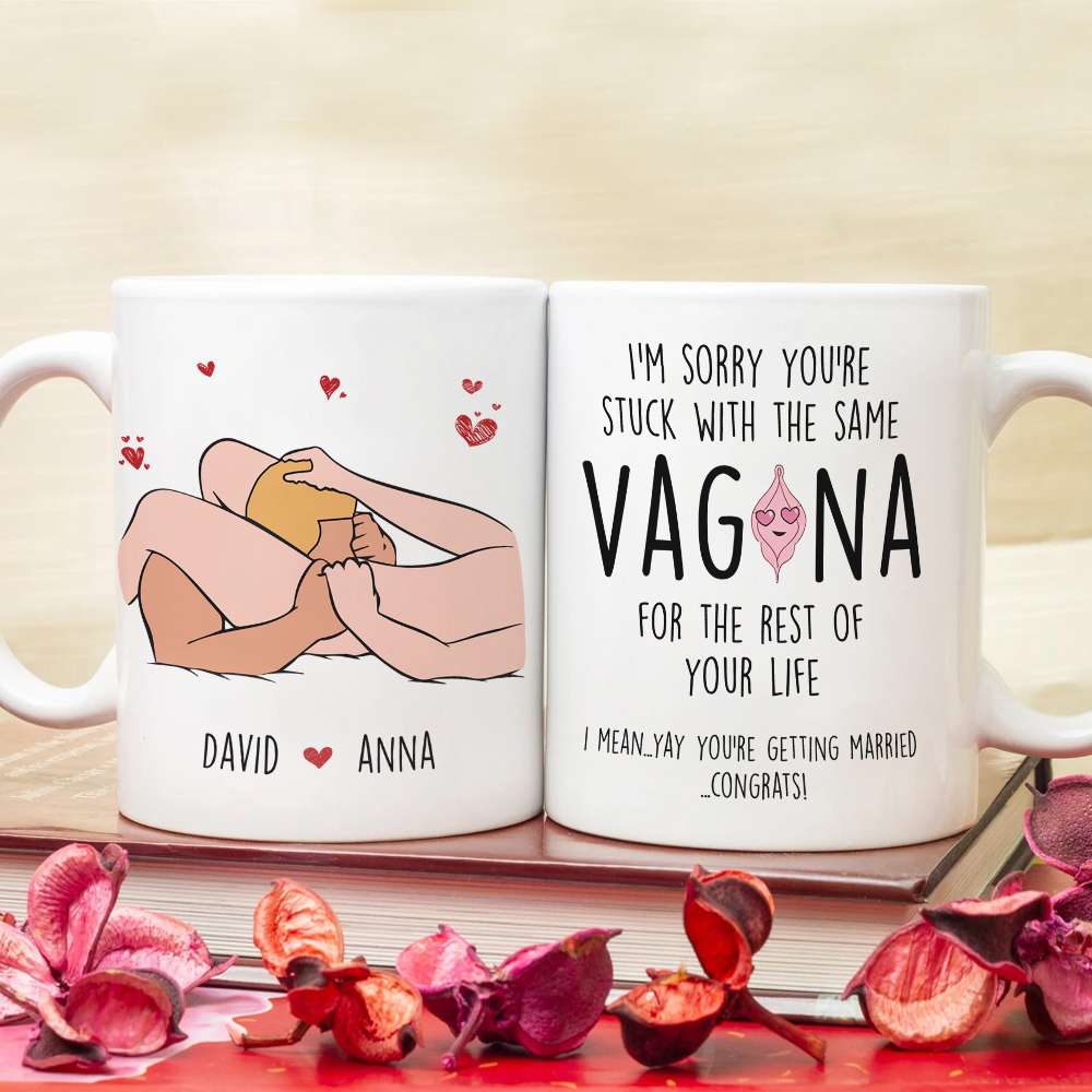 Personalized Gifts For Couple Coffee Mug You're Getting Married Congrats 04OHPU260124