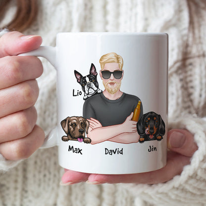 I Just Want 2 Dogs...Don't Judge Me Personalized Mug, Gift For Dog Lover