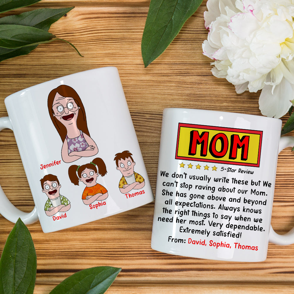 Personalized Gifts For Mom Coffee Mug Mom And Kids 01TOQN240325HG