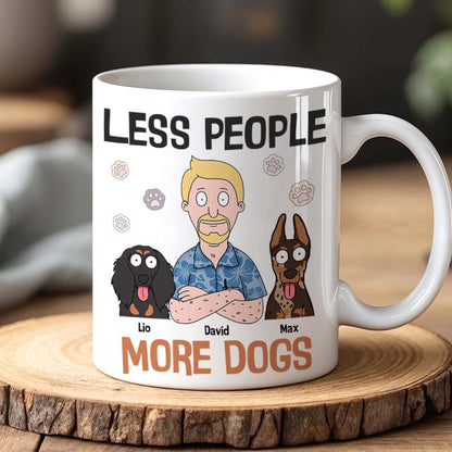 Dog Dad Coffee Mug Personalized Gifts For Pet Lovers 02totn020425hg