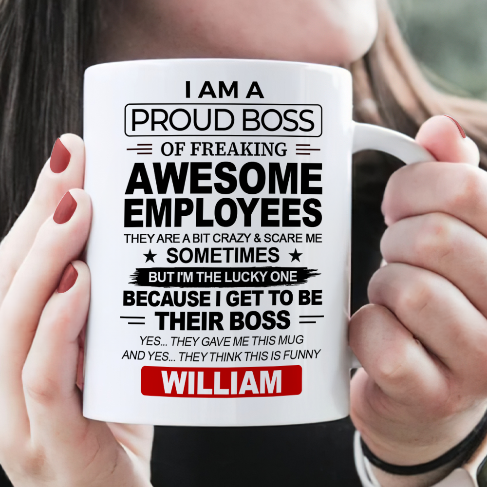 Personalized Gifts For Boss Coffee Mug 03acpu101224