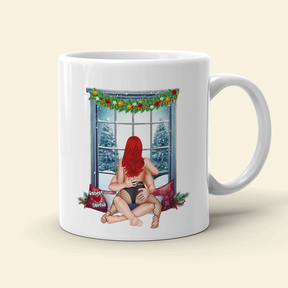 Romantic Couple, All I Want For Christmas Is Sexy Kisses, Personalized Coffee Mug, Couple Gifts, Gifts For Him/Her, Unique Christmas Gifts
