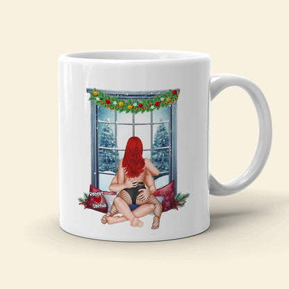 Romantic Couple, All I Want For Christmas Is Sexy Kisses, Personalized Coffee Mug, Couple Gifts, Gifts For Him/Her, Unique Christmas Gifts