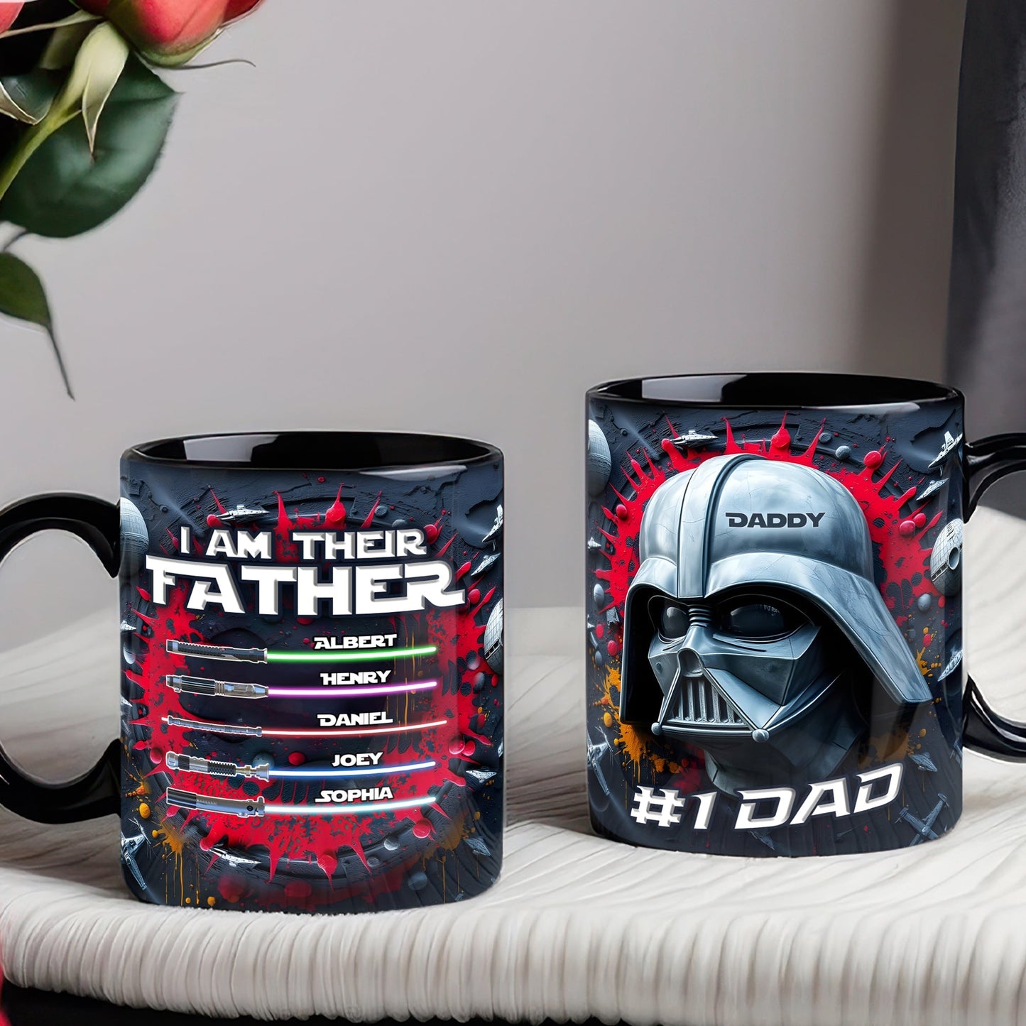 Personalized Gifts For Dad Coffee Mug - I Am Their Father 02HULU090425
