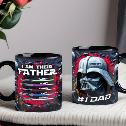 Personalized Gifts For Dad Coffee Mug - I Am Their Father 02HULU090425