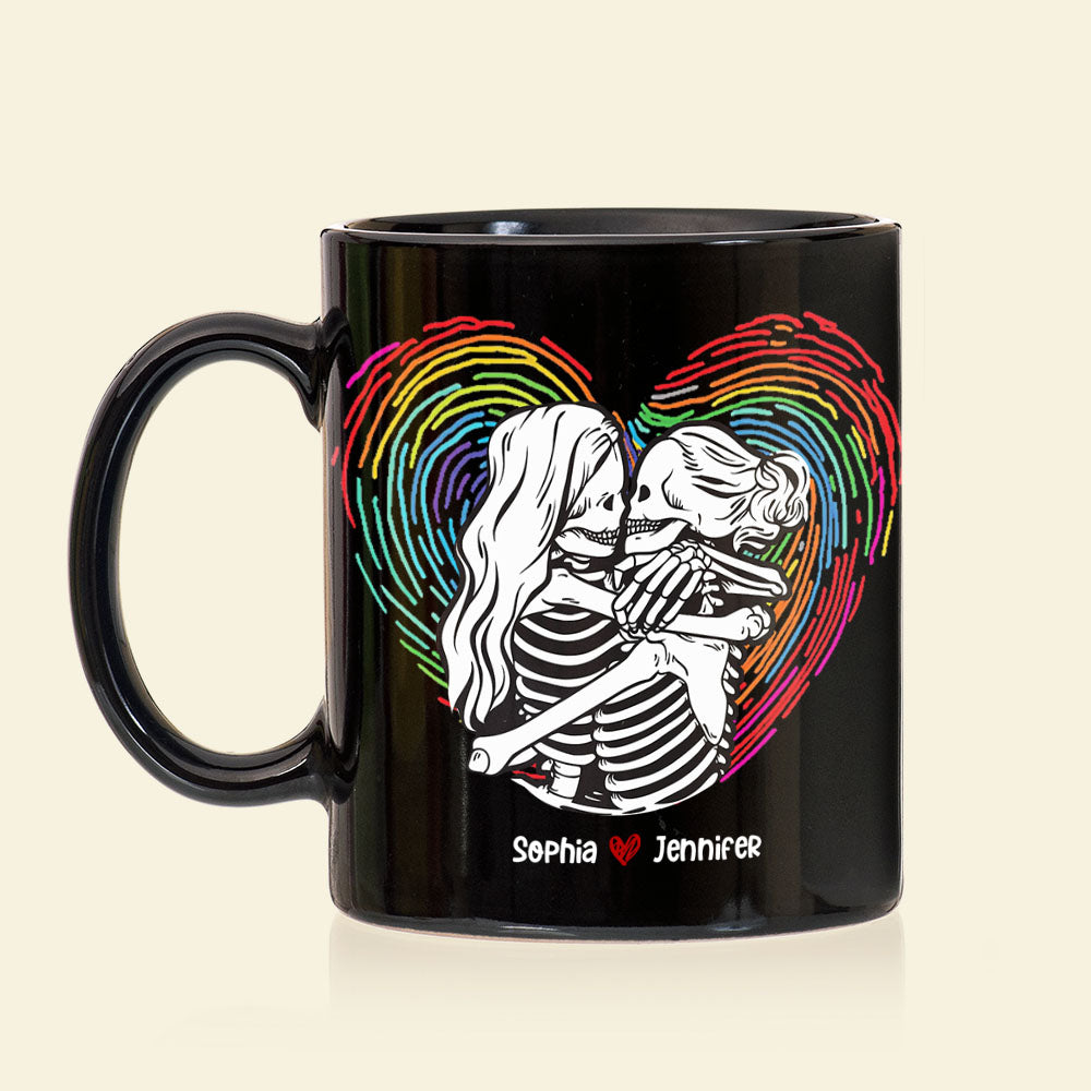 Till Death Do Us Part- Gift For Couple-Personalized Coffee Mug