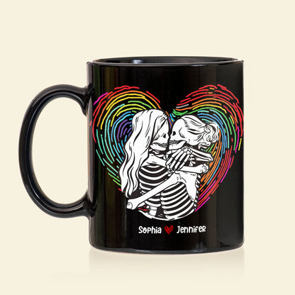 Till Death Do Us Part- Gift For Couple-Personalized Coffee Mug