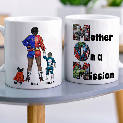 Personalized Gifts For Mom Coffee Mug 05totn070325pa Mother On A Mission