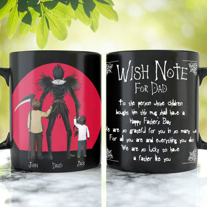 Personalized Gifts For Dad Coffee Mug Wish Note For Dad 032httn270224hg