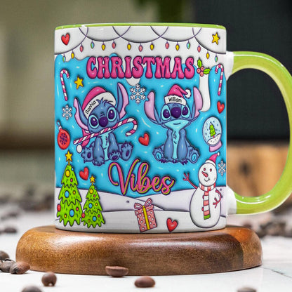 Personalized Gifts For Lovers Cartoon Couple Christmas Coffee Mug 03HUDT291024