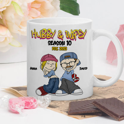 Personalized Gifts For Couple Coffee Mug 01totn070125hg Hubby And Wifey