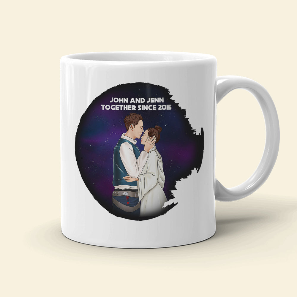Couple Happy Valentine Day 01QHQN261222TM White Mug