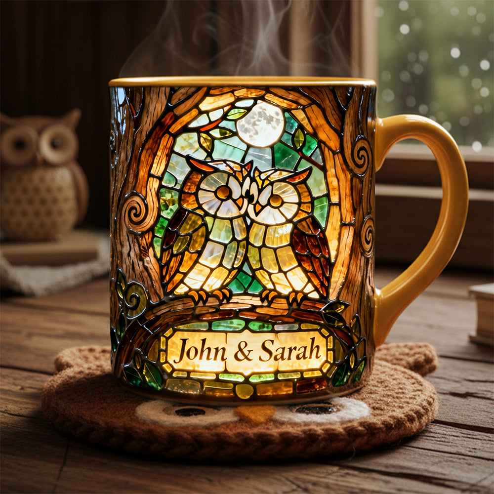 Owl Couple Valentine Coffee Mug - Personalized Gifts For Couple 03hyta160126
