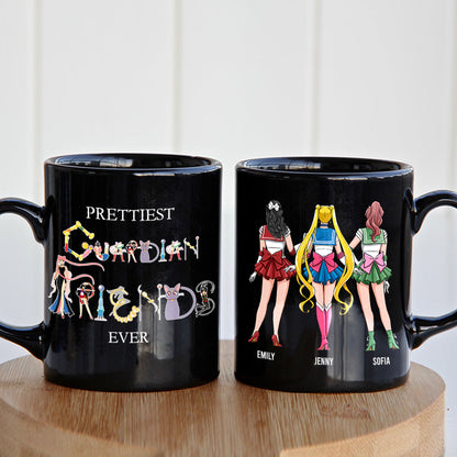 Personalized Gifts For Friends Coffee Mug Prettiest Guardian Friends Ever 01OHMH220224HH