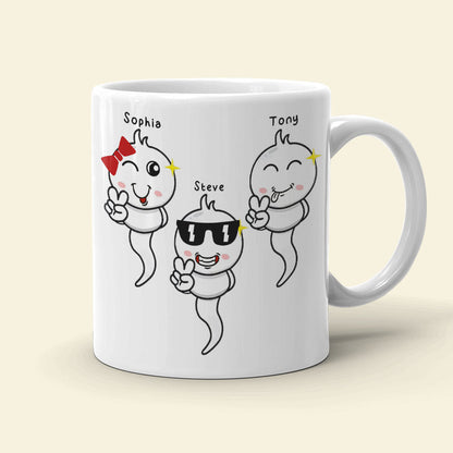 Dad Best Sperm Donor Ever Personalized Coffee Mug