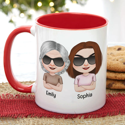 Like Mother Like Daughter, Personalized Mug, Wine Tumbler, Accent Mug