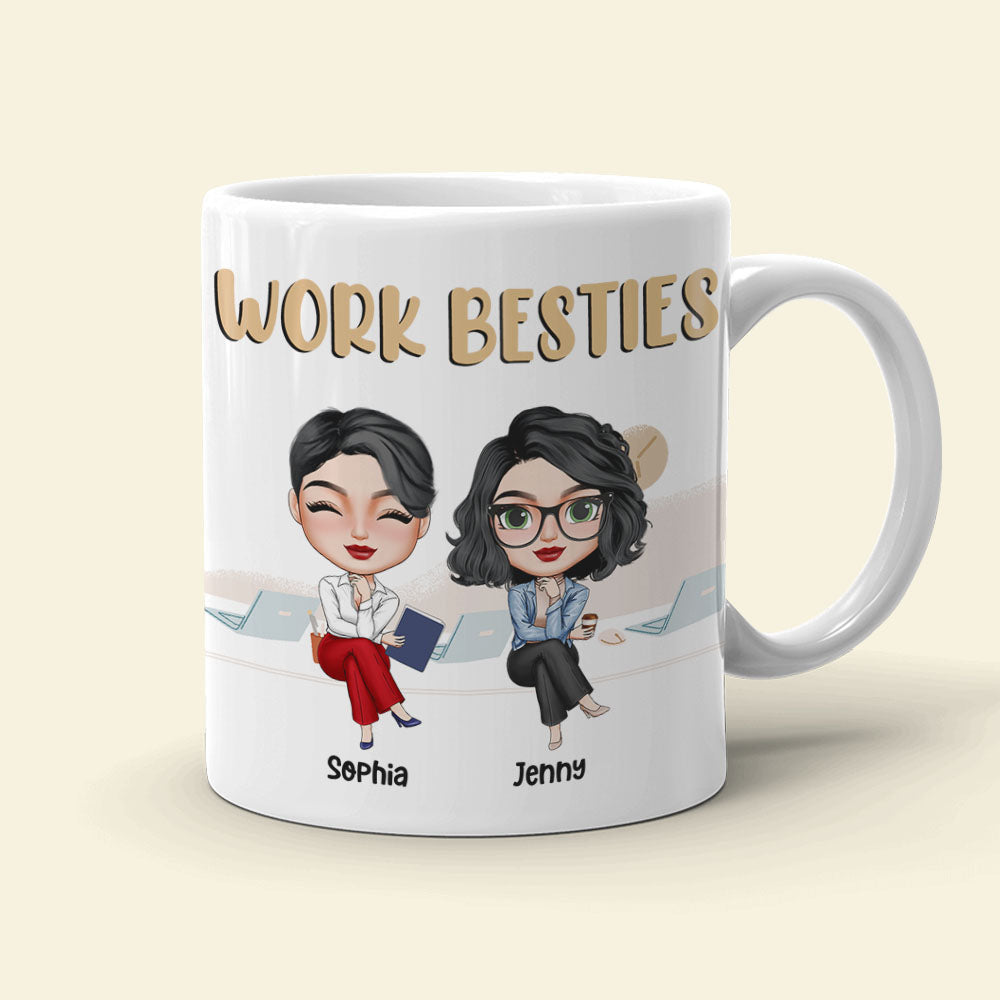 Exceptional Coworker, Best Work Friend, Personalized Coffee Mug, Perfect Gifts For Coworker