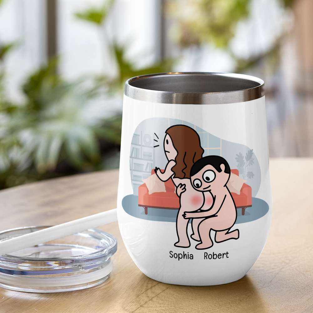 Roses Are Red, Personalized Mug, Gift For Naughty Couple