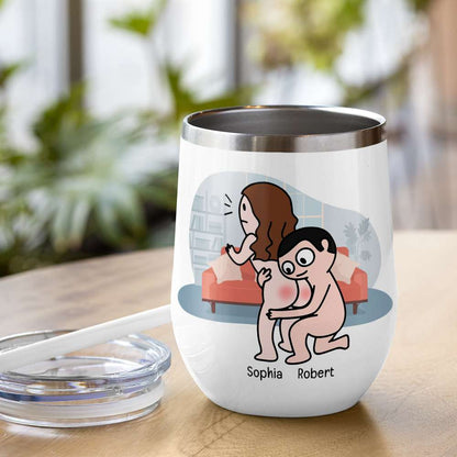 Roses Are Red, Personalized Mug, Gift For Naughty Couple