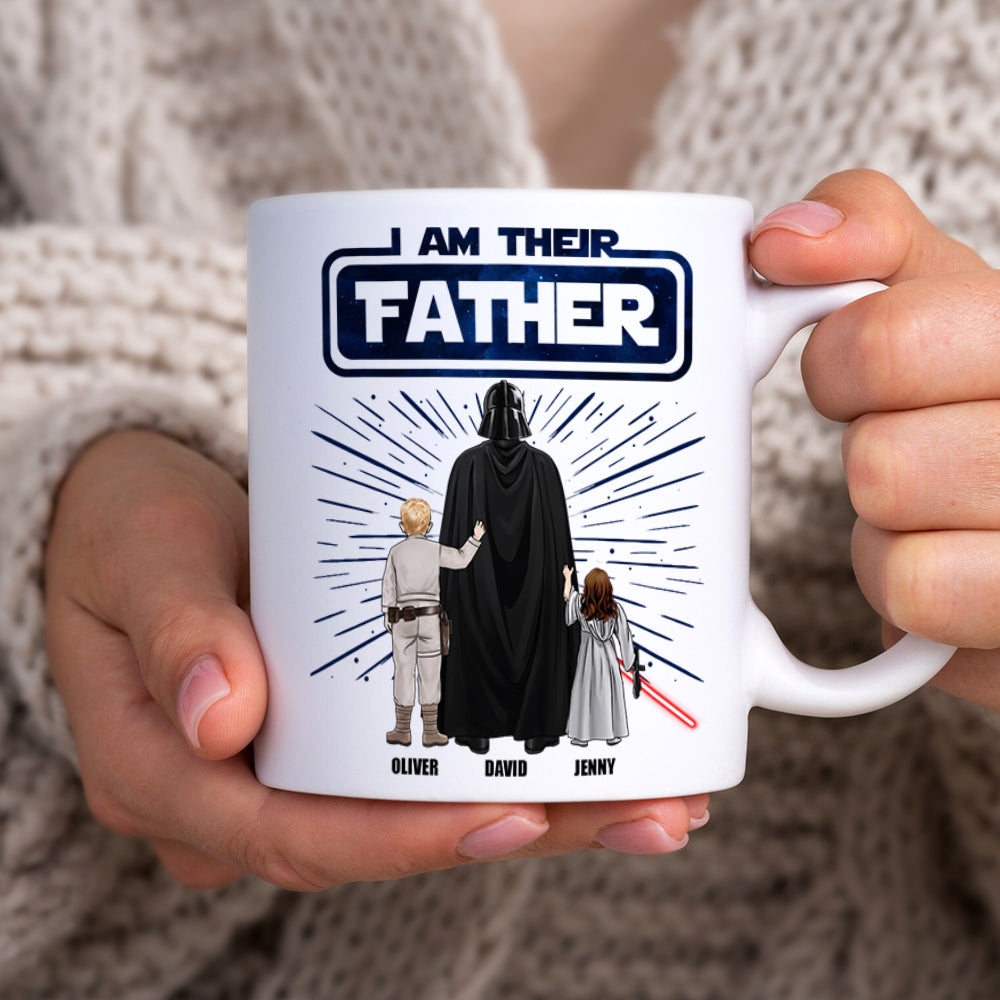 Personalized Gifts For Dad Coffee Mug I Am Their Father 02QHTN200124HHHG Father's Day Gifts
